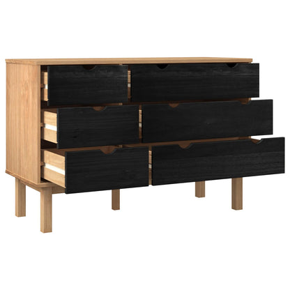 Mobile con Cassetti con cassetto OTTA Nero 111 x 43 x 73,5 cm | homemem39