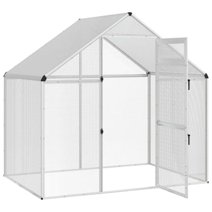 Gabbia per uccelli Argento 181,5 x 110,5 x 173,5 cm | homemem39