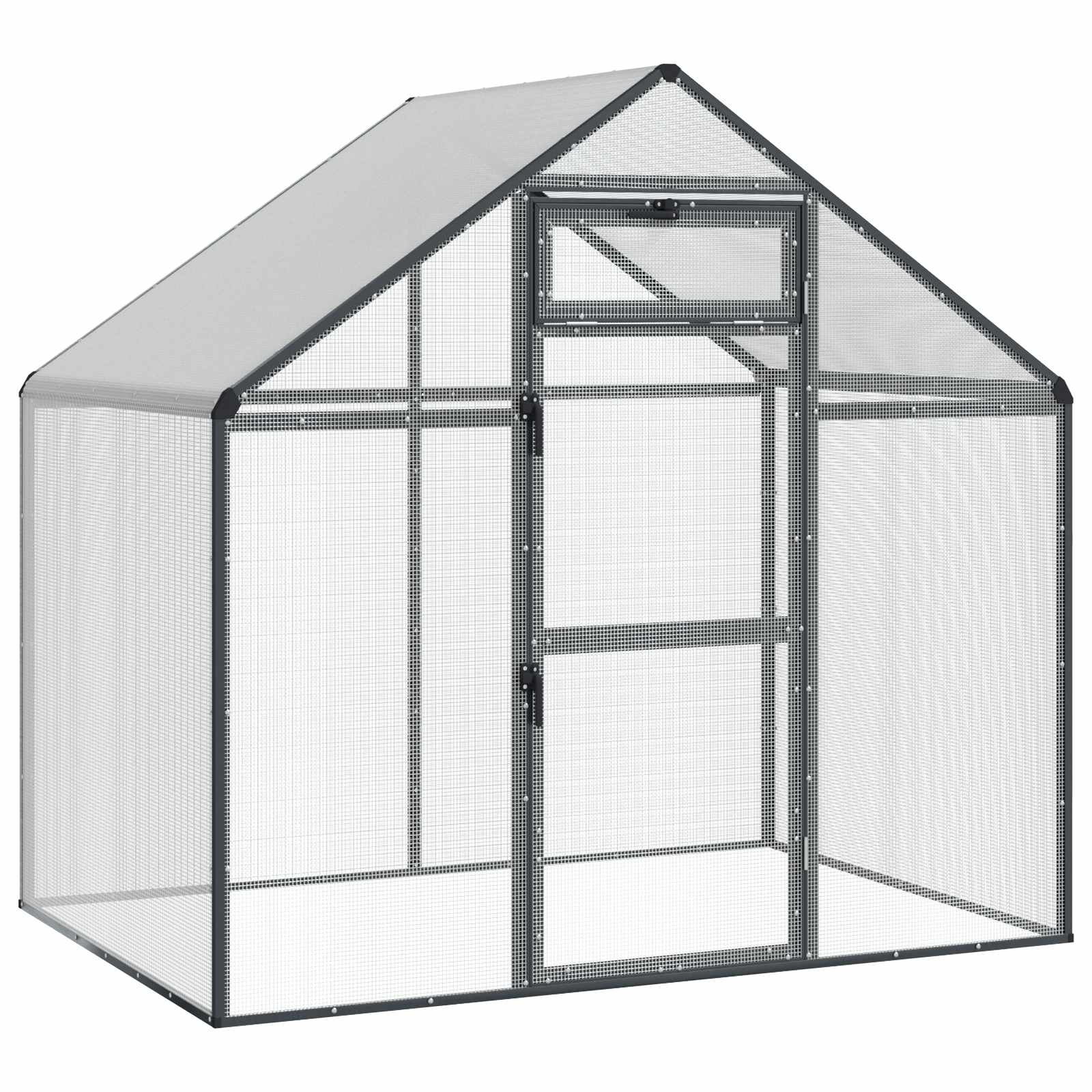 Gabbia per uccelli Antracite 181,5 x 110,5 x 173,5 cm | homemem39