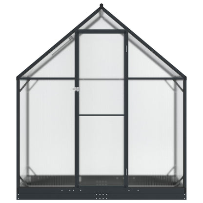 Serra da Giardino con porta Antracite 183,5 x 63,5 x 207 cm | homemem39