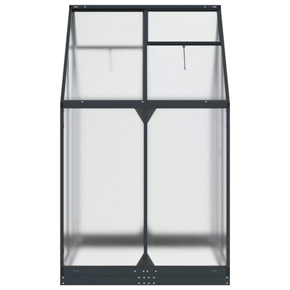 Serra da Giardino con porta Antracite 183,5 x 123 x 207 cm | homemem39
