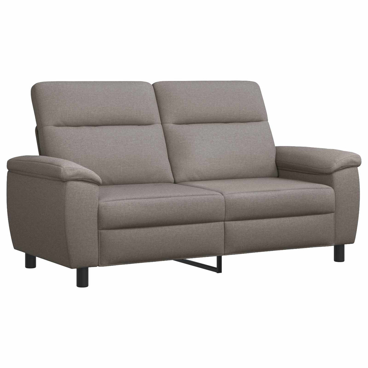 Set di divani 2 pcs Tortora Tessuto