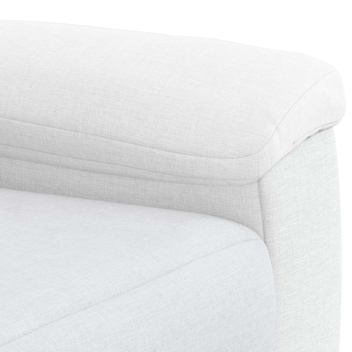 Set di divani 2 pcs Bianco Tessuto | homemem39