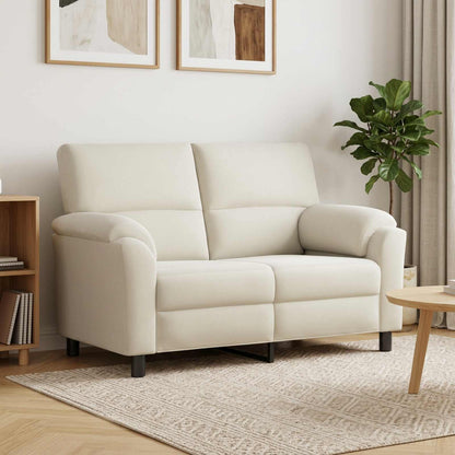 Divano Crema 154 x 85 x 93 cm Velluto | homemem39