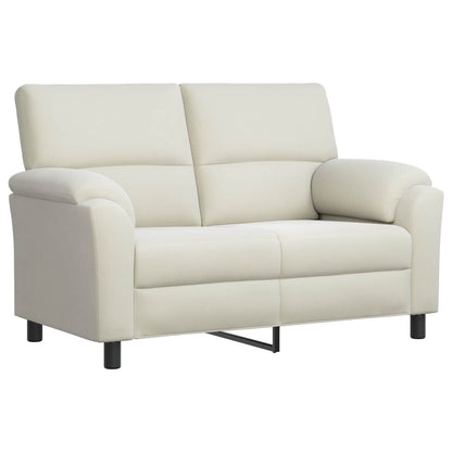 Divano Crema 154 x 85 x 93 cm Velluto | homemem39
