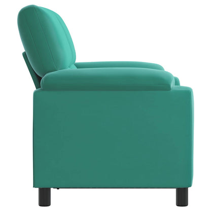 Divano Turchese 154 x 85 x 93 cm Velluto | homemem39