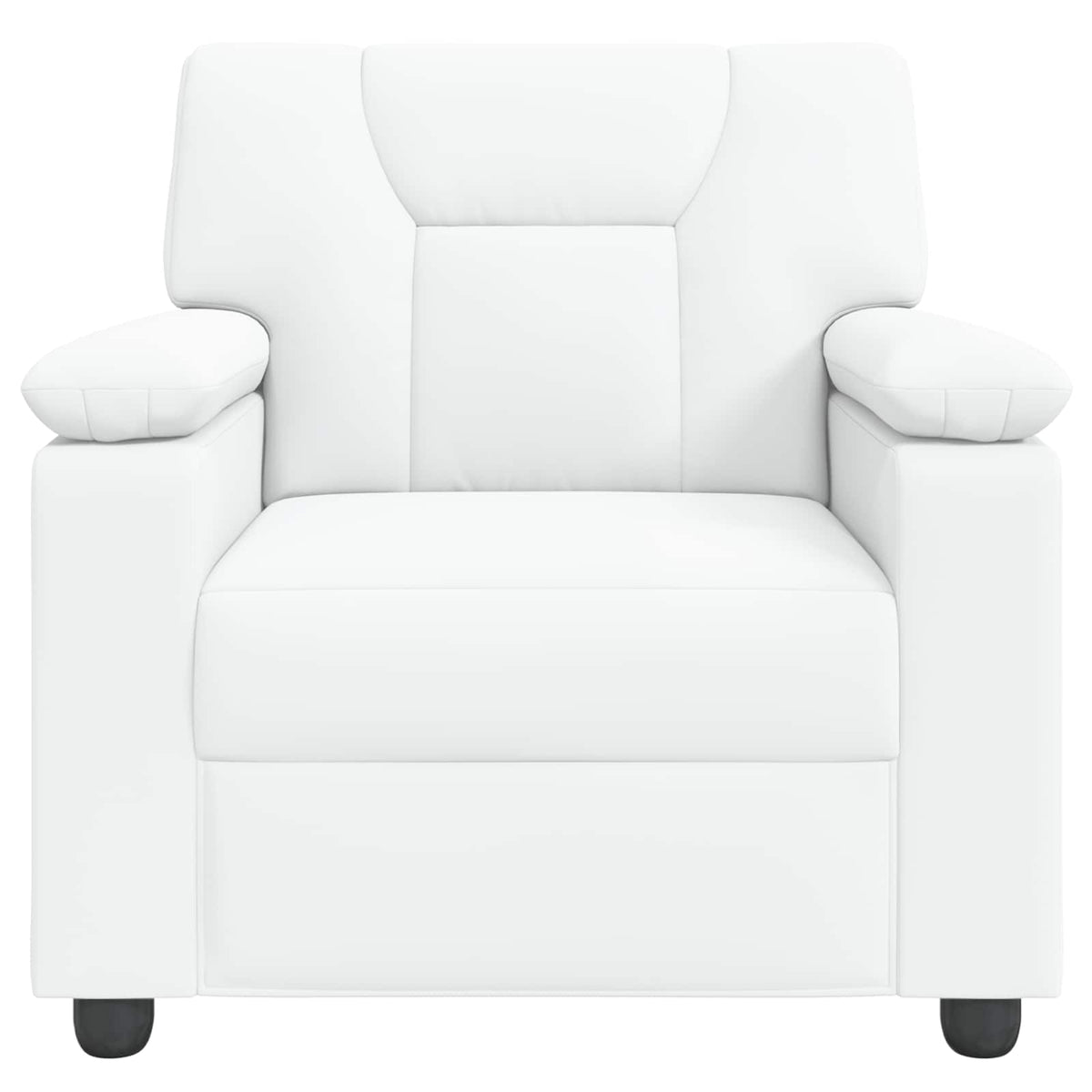 Divano Bianco 91 x 85 x 93 cm Similpelle | homemem39