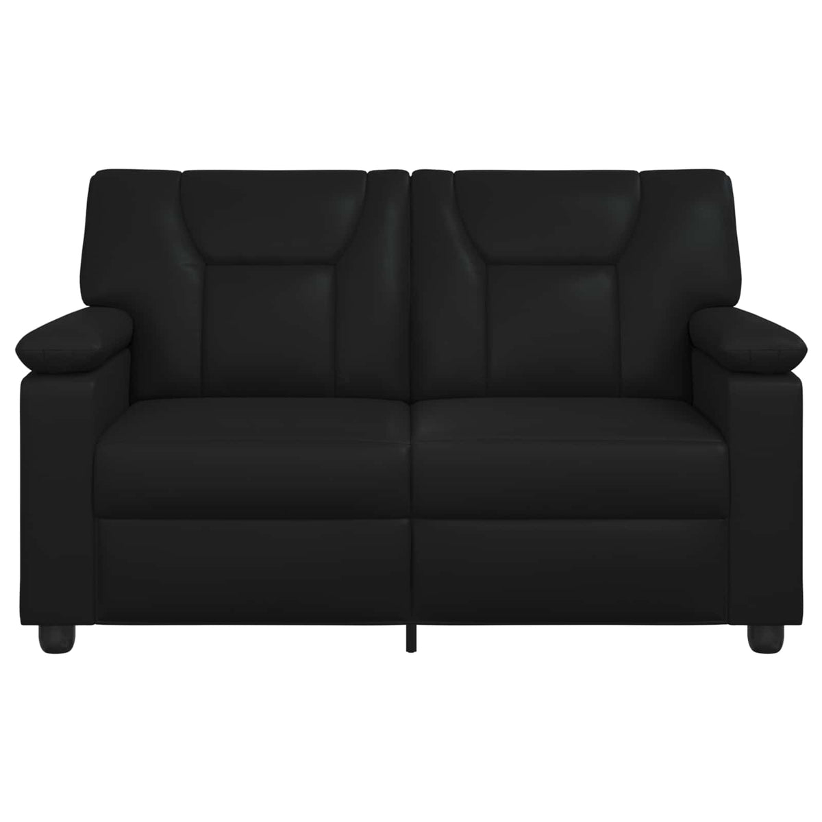 Divano Nero 151 x 85 x 93 cm Similpelle