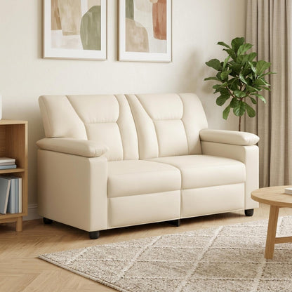 Divano Crema 151 x 85 x 93 cm Similpelle