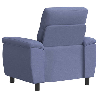 Divano Blu jeans 95 x 90 x 95 cm Tessuto