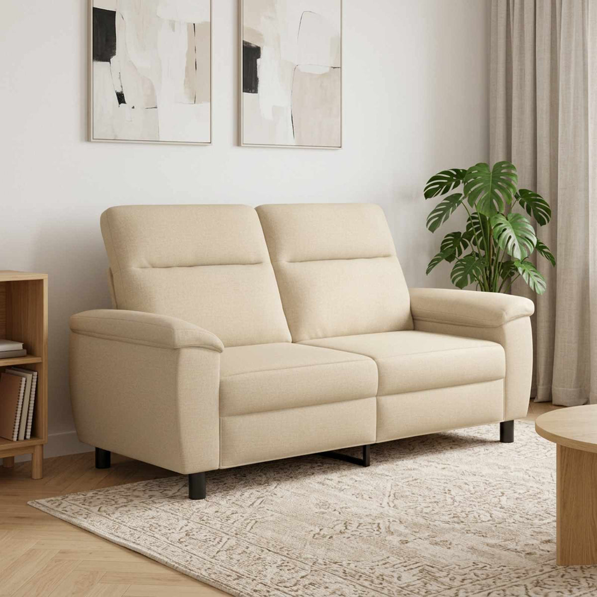 Divano Crema 178 x 90 x 95 cm Tessuto | homemem39