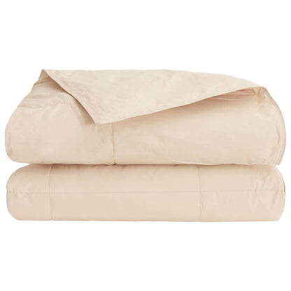 Piumino Letto Estivo Beige 200 x 220 cm 100% Kapok Naturale | homemem39