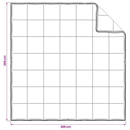 Piumone Beige 200 x 200 cm Fibra di kapok | homemem39