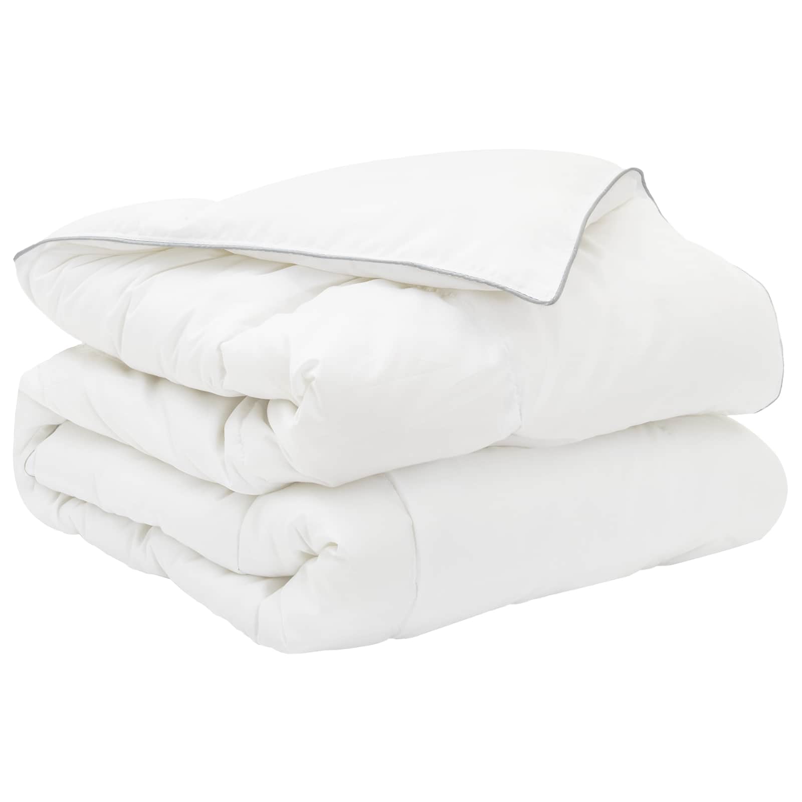 Piumino Letto Estivo Bianco 155 x 200 cm Fibra di bambù | homemem39