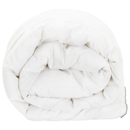 Piumino Letto Estivo Bianco 135 x 200 cm Bambù | homemem39