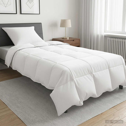 Duvet Invernale Bianco 135 x 220 cm Bambù