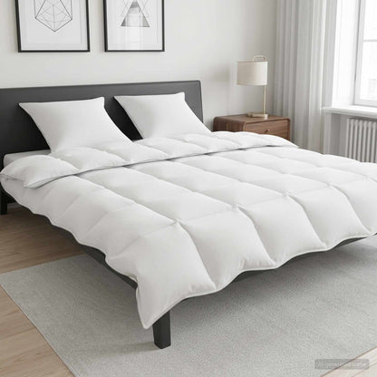 Duvet Invernale Bianco 200 x 220 cm Bambù