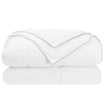 Piumone Completo Annuale Bianco 200 x 200 cm Fibra di bambù | homemem39