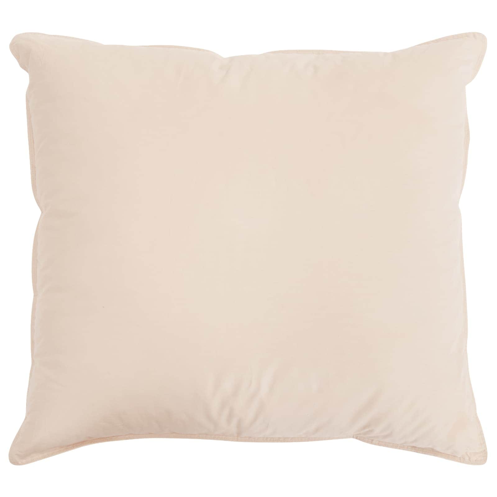 Cuscino Beige 80 x 80 cm Fibra di Kapok | homemem39