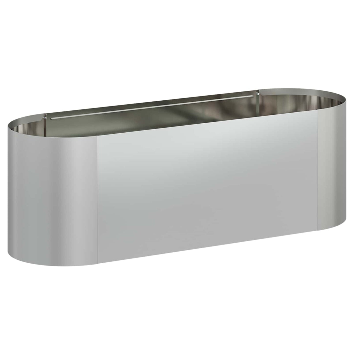 Letto rialzato da giardino Acciaio zincato 120 x 40 x 40 cm | homemem39