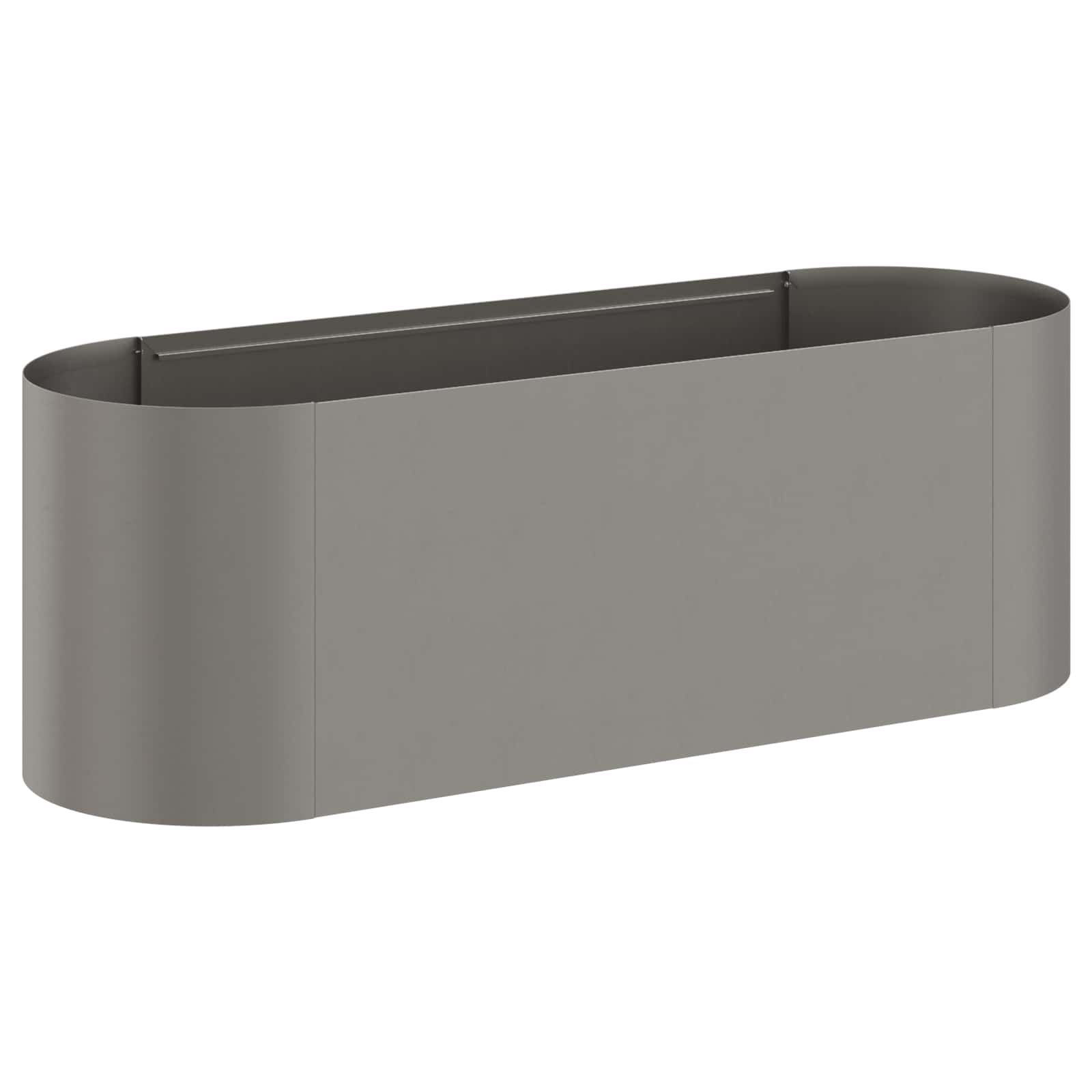 Letto rialzato da giardino Acciaio Corten 120 x 40 x 40 cm | homemem39