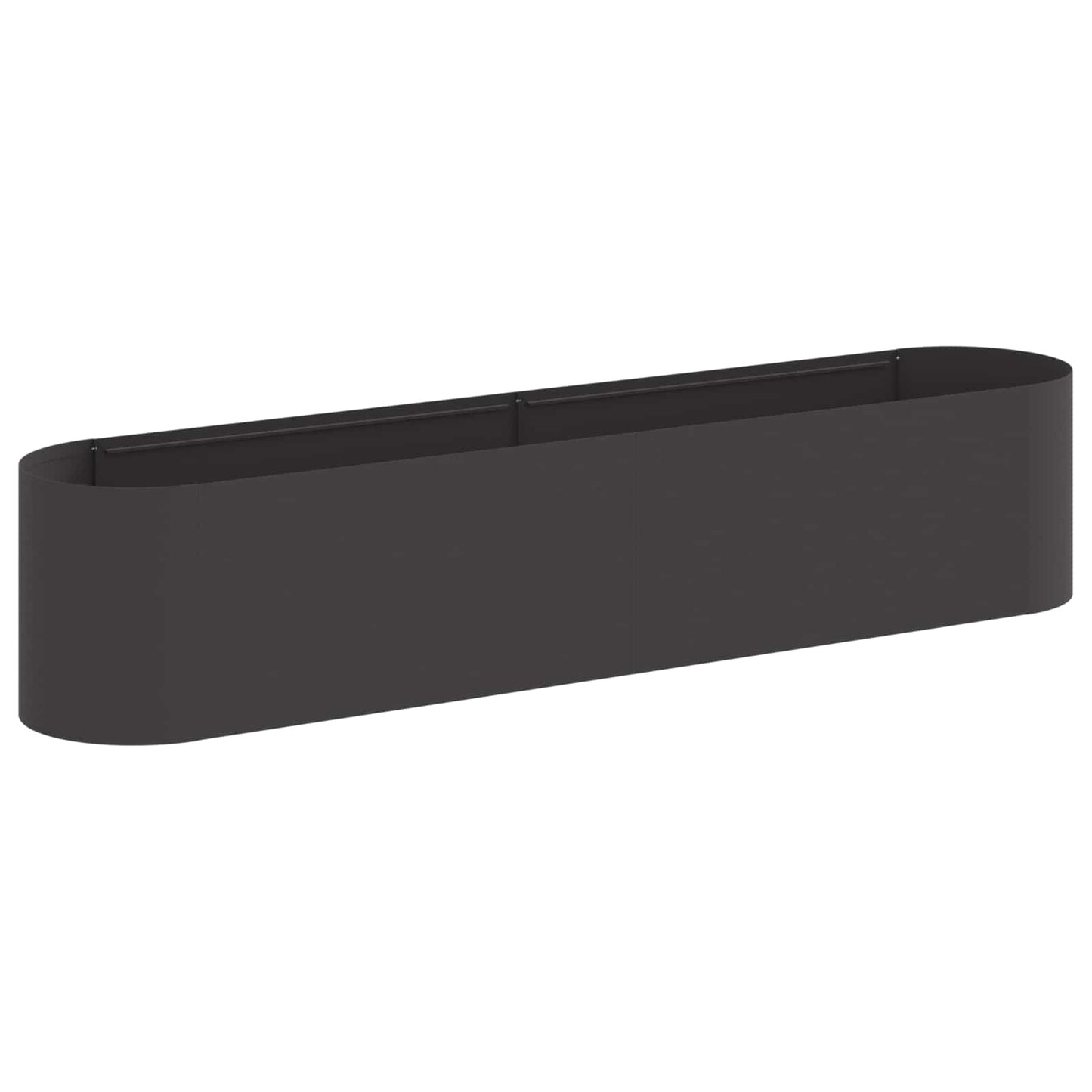 Letto rialzato da giardino Nero 200 x 40 x 40 cm | homemem39