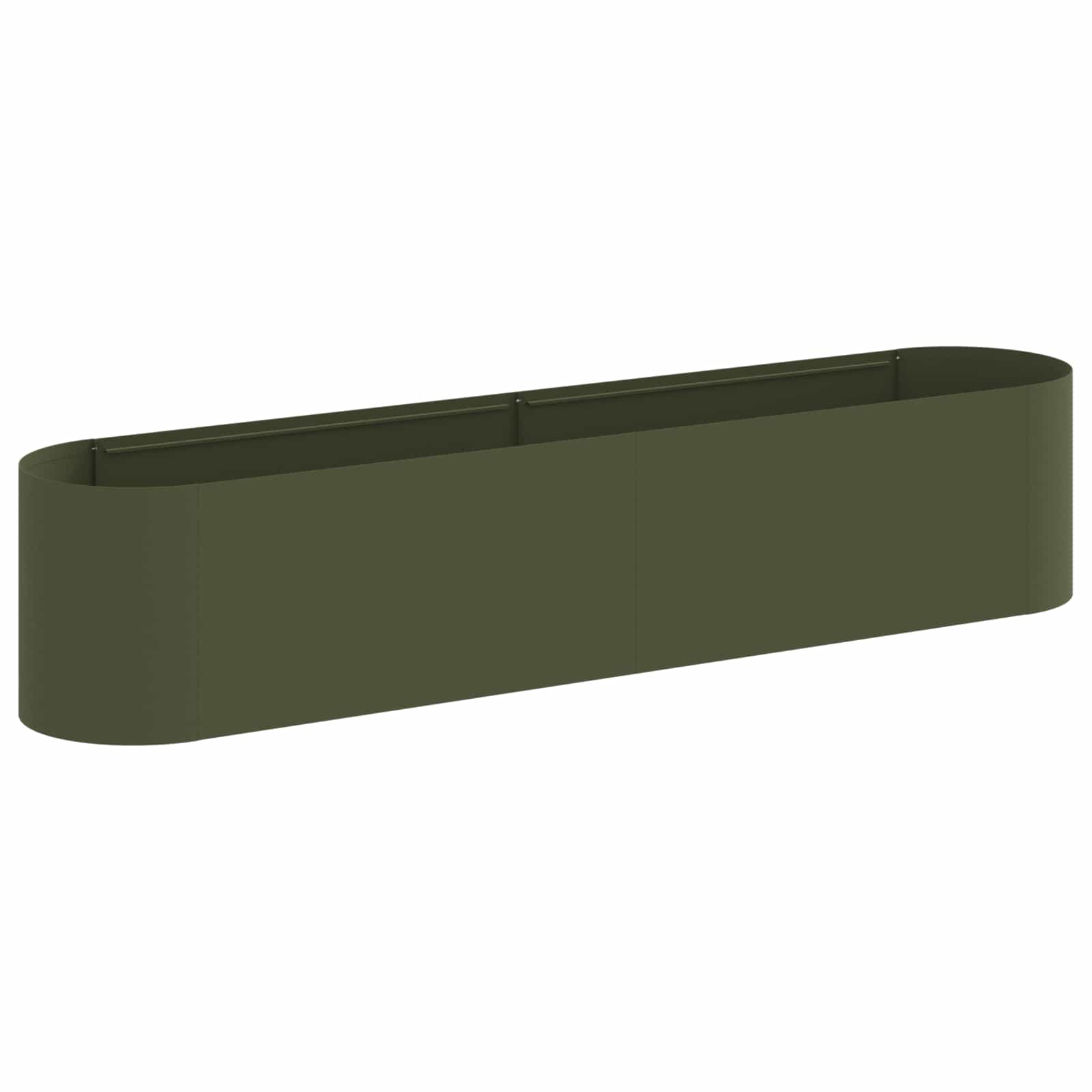 Letto rialzato da giardino Verde Oliva 200 x 40 x 40 cm | homemem39