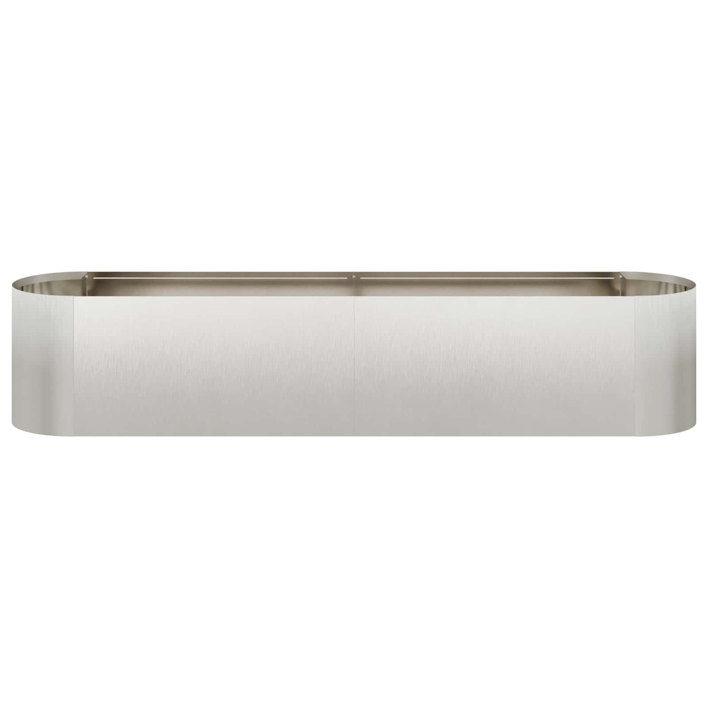 Letto rialzato da giardino Acciaio Inox 200 x 40 x 40 cm | homemem39