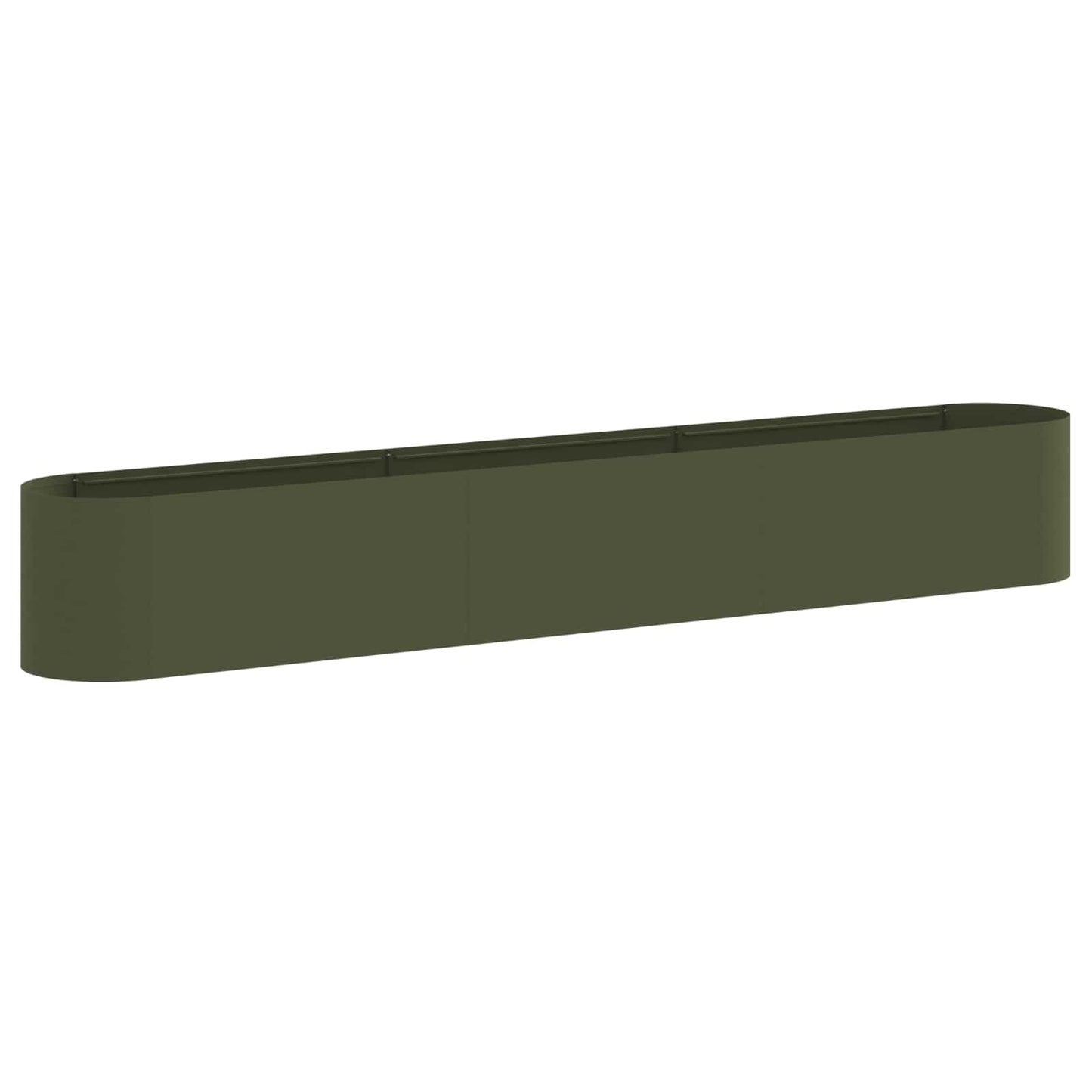 Letto rialzato da giardino Verde Oliva 280 x 40 x 40 cm | homemem39