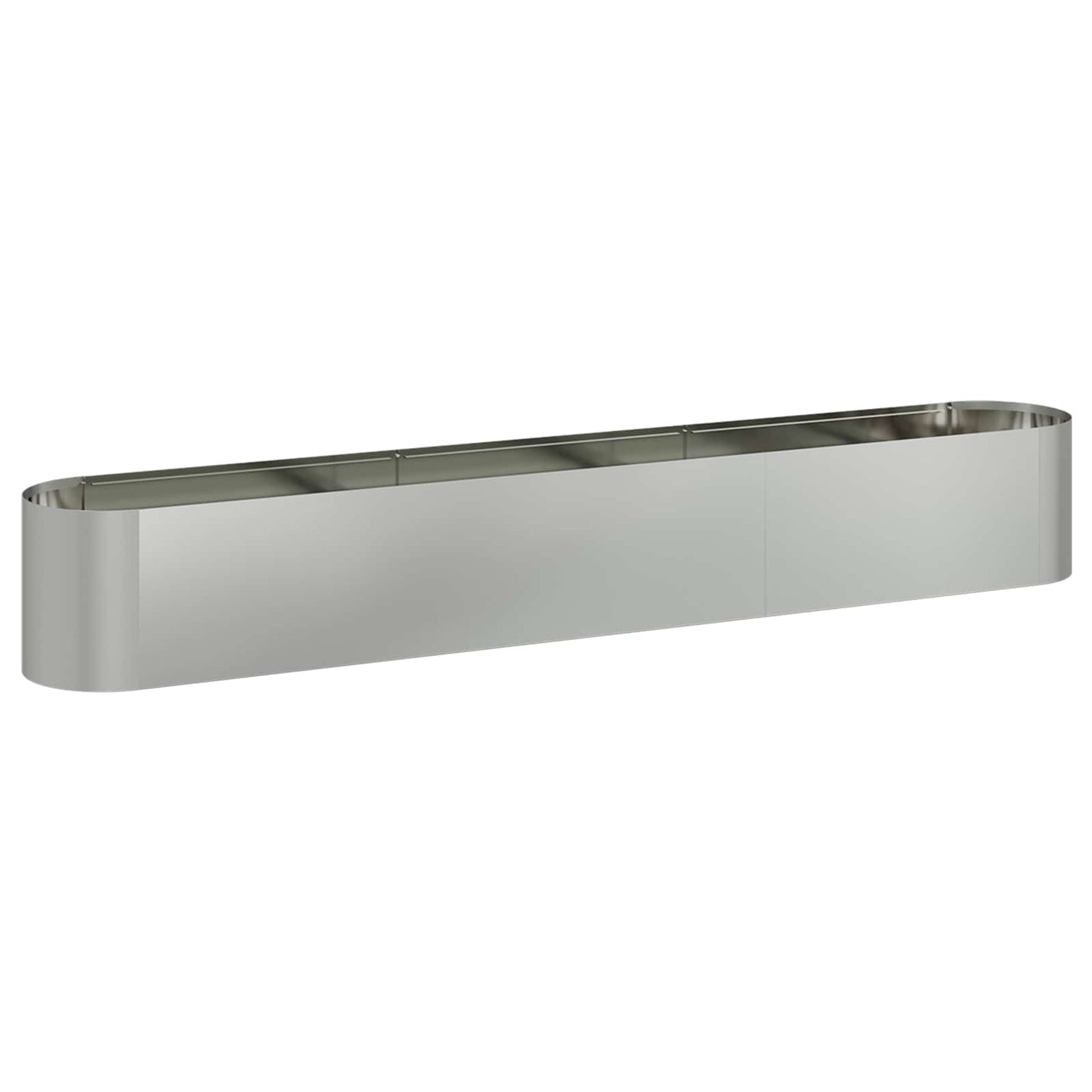 Letto rialzato da giardino Acciaio zincato 280 x 40 x 40 cm | homemem39