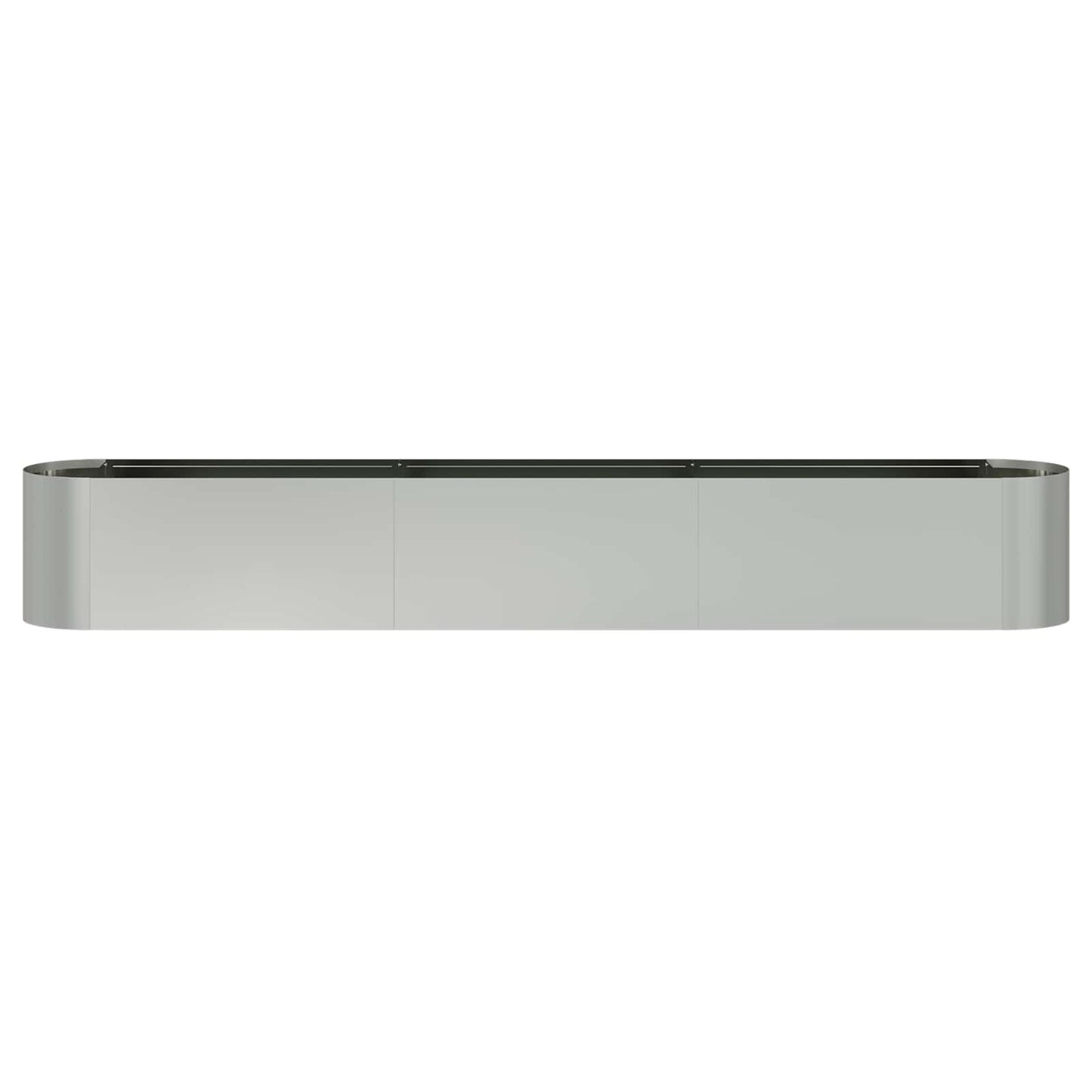Letto rialzato da giardino Acciaio zincato 280 x 40 x 40 cm | homemem39