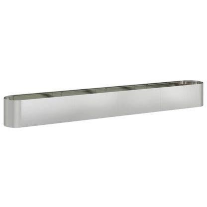 Letto rialzato da giardino Acciaio zincato 360 x 40 x 40 cm | homemem39