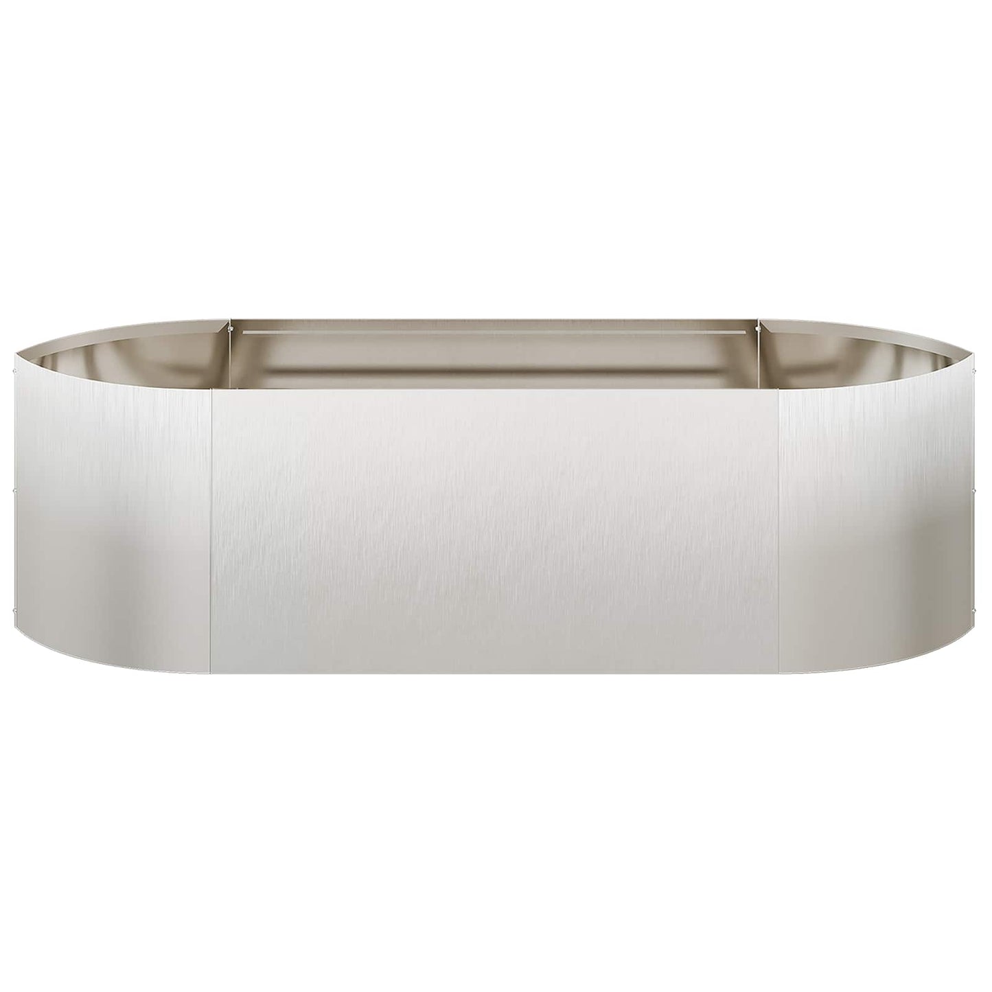 Letto rialzato da giardino Acciaio Inox 140 x 40 x 40 cm | homemem39