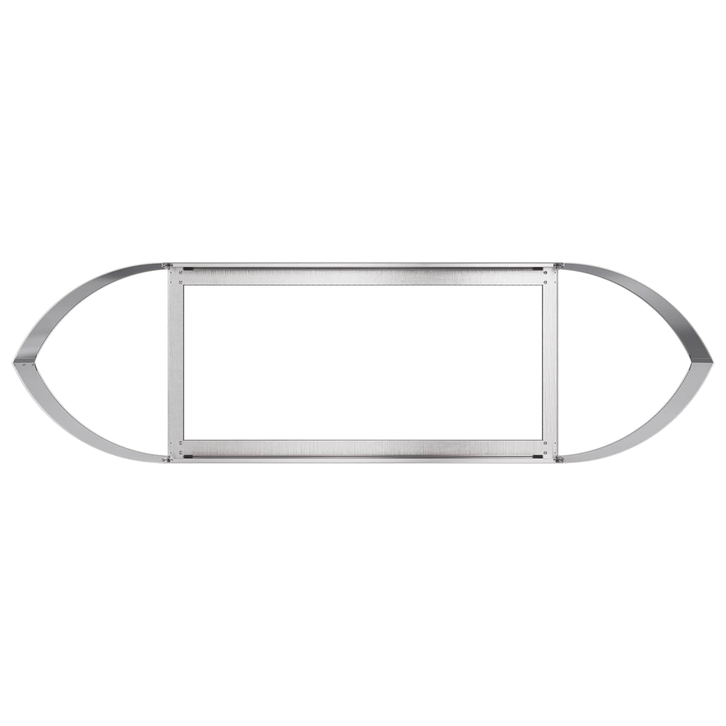 Letto rialzato da giardino Acciaio Inox 140 x 40 x 40 cm | homemem39