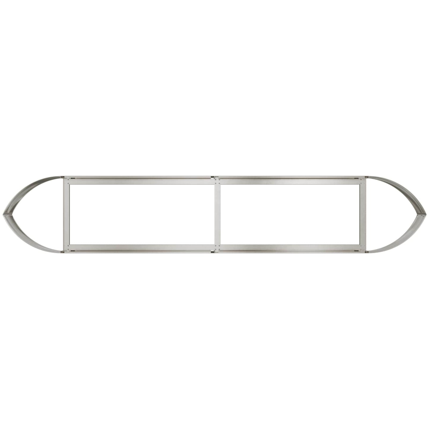 Letto rialzato da giardino Acciaio Inox 220 x 40 x 40 cm | homemem39