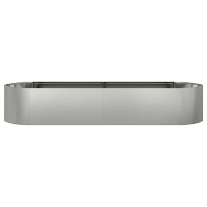 Letto rialzato da giardino Acciaio zincato 220 x 40 x 40 cm | homemem39