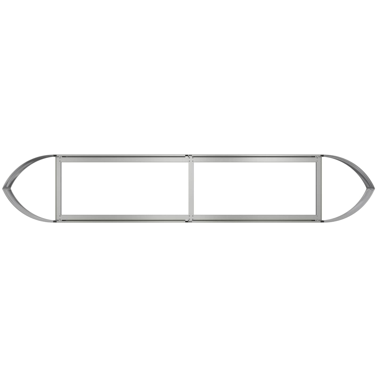 Letto rialzato da giardino Acciaio zincato 220 x 40 x 40 cm | homemem39