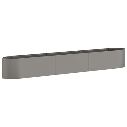 Letto rialzato da giardino Acciaio Corten 300 x 40 x 40 cm | homemem39