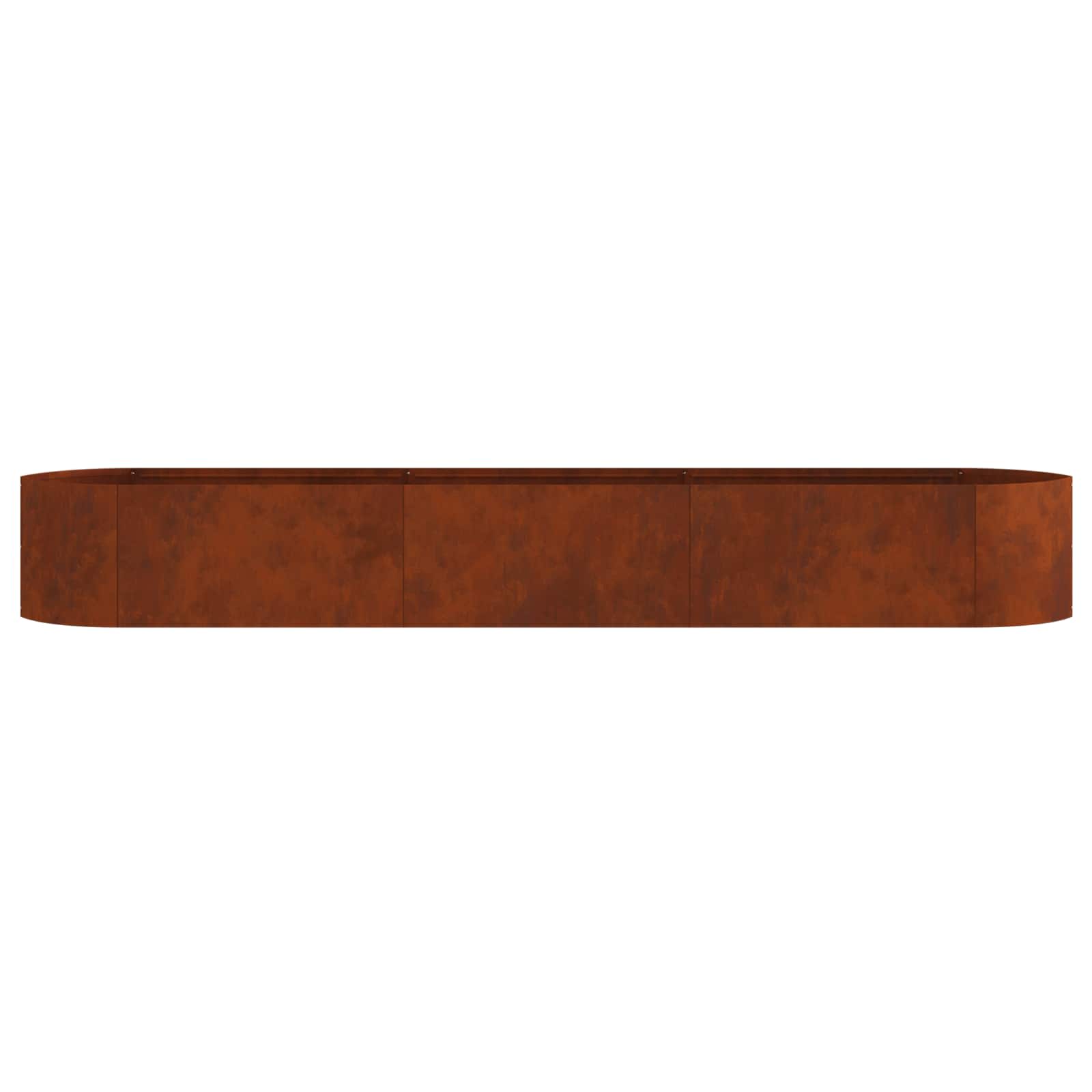 Letto rialzato da giardino Acciaio Corten 300 x 40 x 40 cm | homemem39