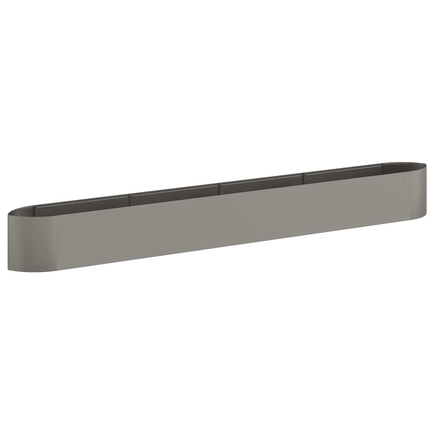 Letto rialzato da giardino Acciaio Corten 380 x 40 x 40 cm | homemem39