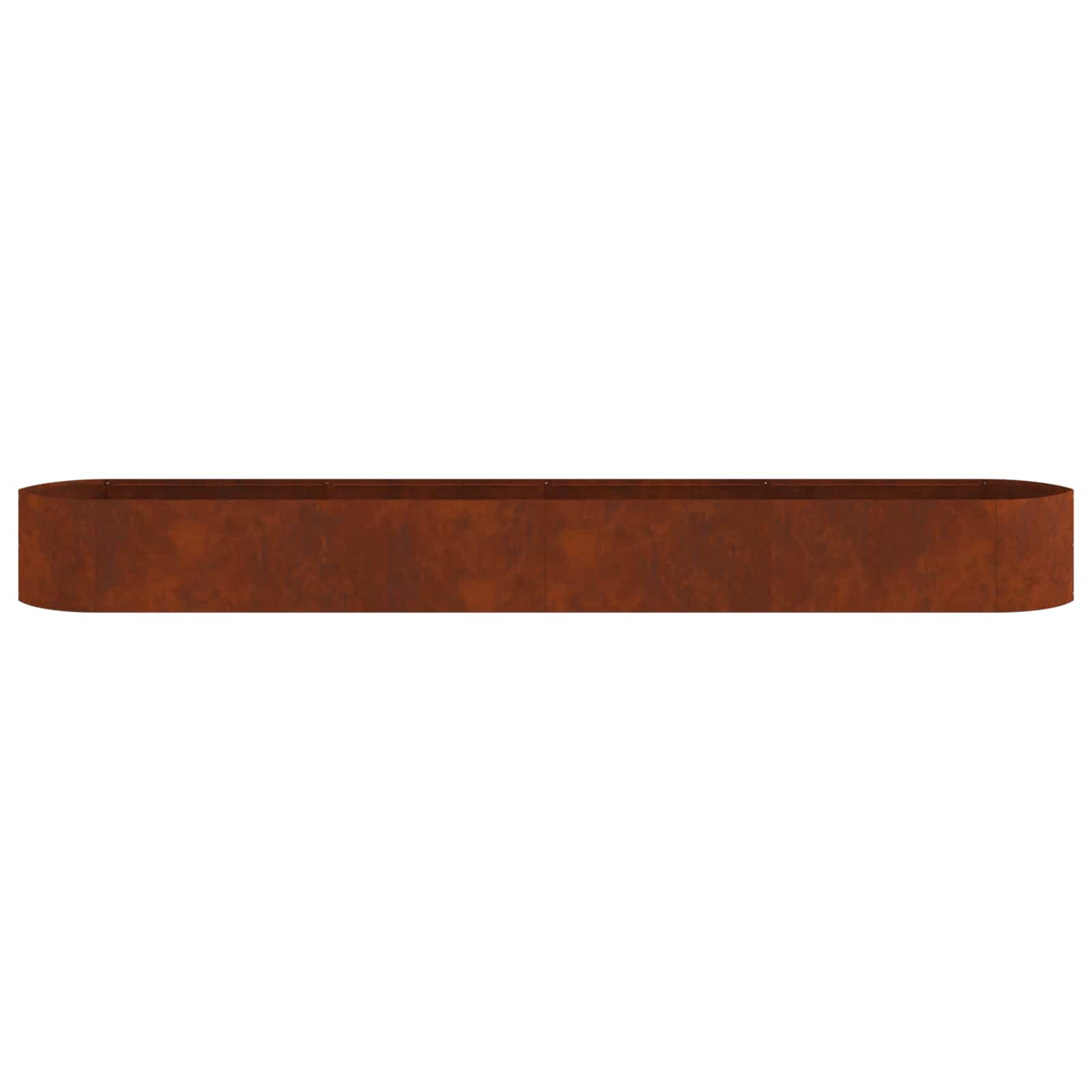 Letto rialzato da giardino Acciaio Corten 380 x 40 x 40 cm | homemem39