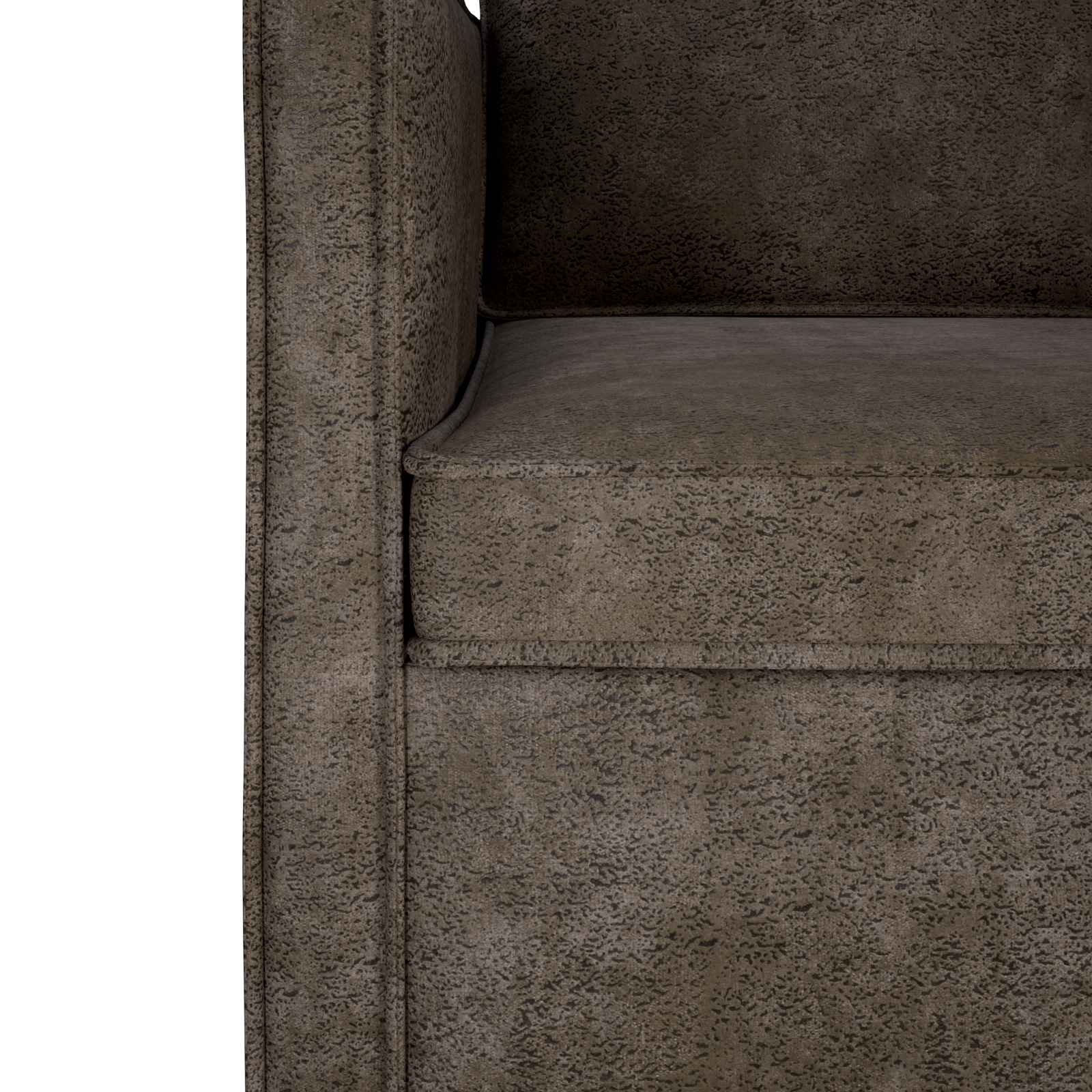 Divano Singolo Grigio Scuro 70 x 81 x 82 cm | homemem39