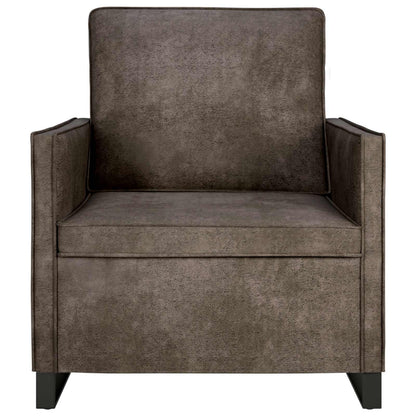 Divano Singolo Grigio Scuro 70 x 81 x 82 cm | homemem39