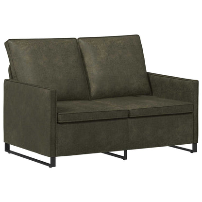 Divano a 2 posti Verde militare 130 x 81 x 82 cm