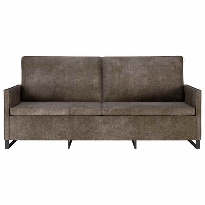 Divano a 3 posti Grigio Scuro 190 x 81 x 82 cm | homemem39