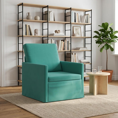 Poltrona Turchese 70 x 81 x 82 cm Velluto (V)