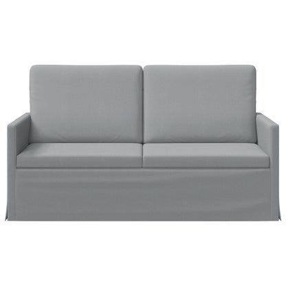 Divano a 2 posti Grigio Chiaro 150 x 81 x 82 cm Tessuto