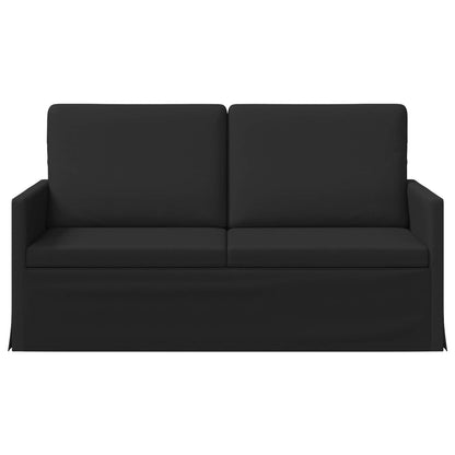 Divano a 2 posti Nero 150 x 81 x 82 cm Tessuto | homemem39