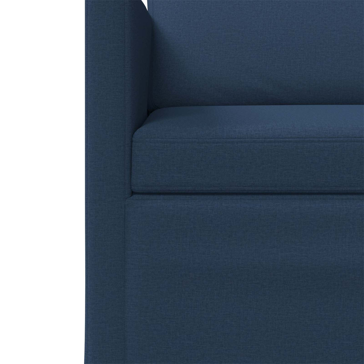 Divano a 3 posti Blu 190 x 81 x 82 cm Tessuto | homemem39