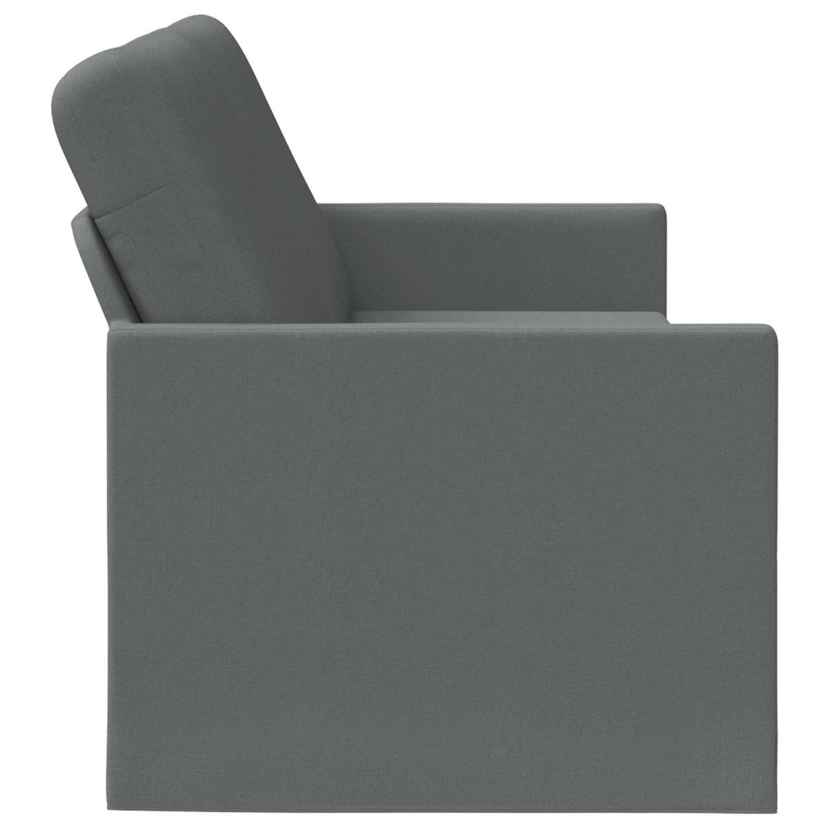 Divano a 3 posti Grigio Scuro 220 x 81 x 82 cm Tessuto | homemem39